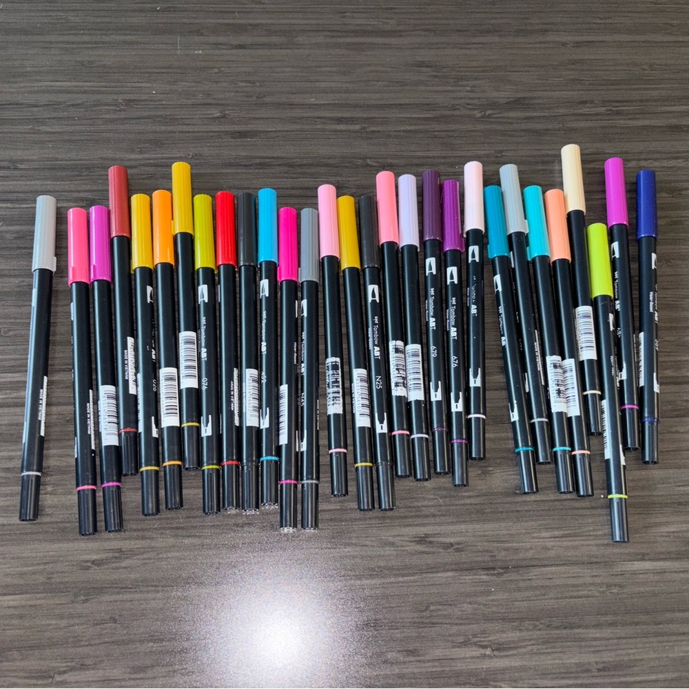 Tombow Dual-Tip Art Markers Set (29pcs)
